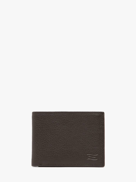 Portefeuille Caviar Cuir Crinkles Marron caviar 14074