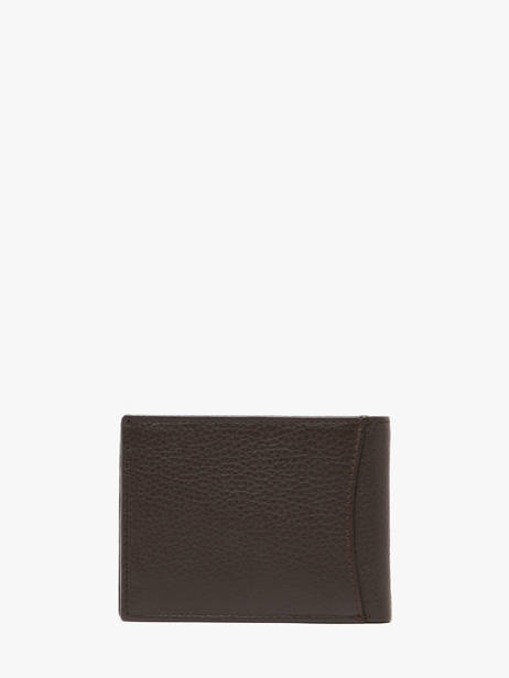Portefeuille Caviar Cuir Crinkles Marron caviar 14074 vue secondaire 3