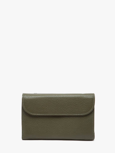Portefeuille Caviar Cuir Crinkles Vert caviar 15020 vue secondaire 4