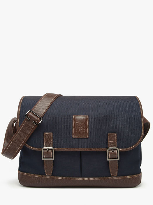 Longchamp Boxford Sacs porté travers Bleu