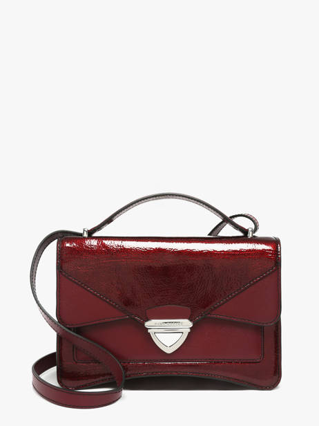 Sac Bandoulière Madame George Star Cuir Paul marius Rouge star MGEORSTA