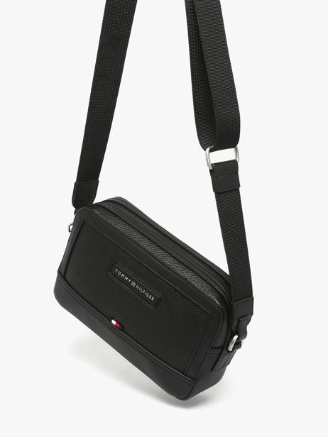 Sac Bandoulière Tommy hilfiger Noir central AM14030 vue secondaire 2