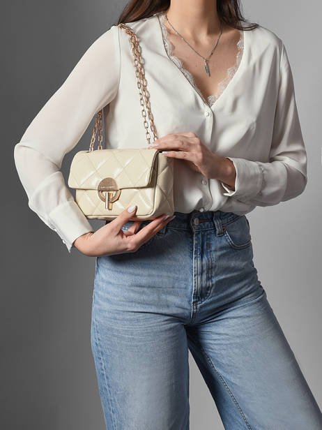 Moyen Sac Moon En Cuir Vanessa bruno Beige moon 84V40533 vue secondaire 1