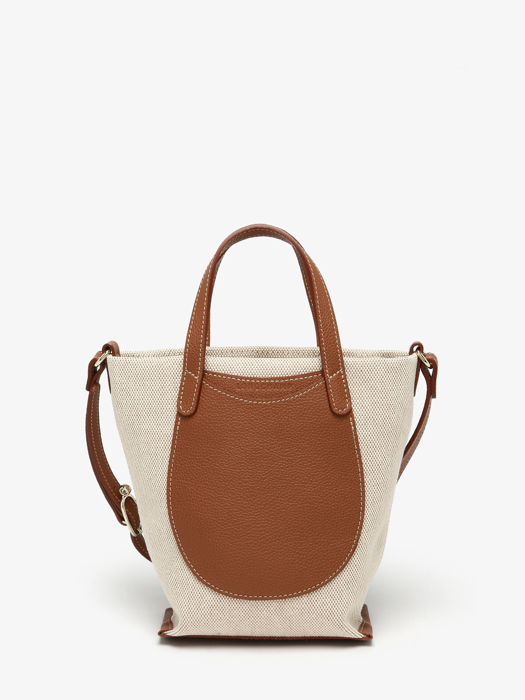 Longchamp Le foulonné toile Sacs porté travers Marron