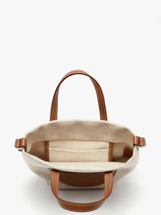 Longchamp Le foulonné toile Sacs porté travers Marron