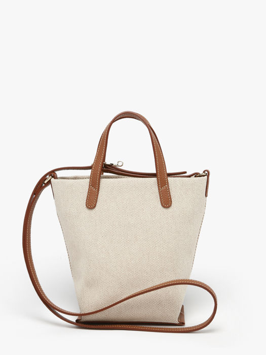 Longchamp Le foulonné toile Sacs porté travers Marron