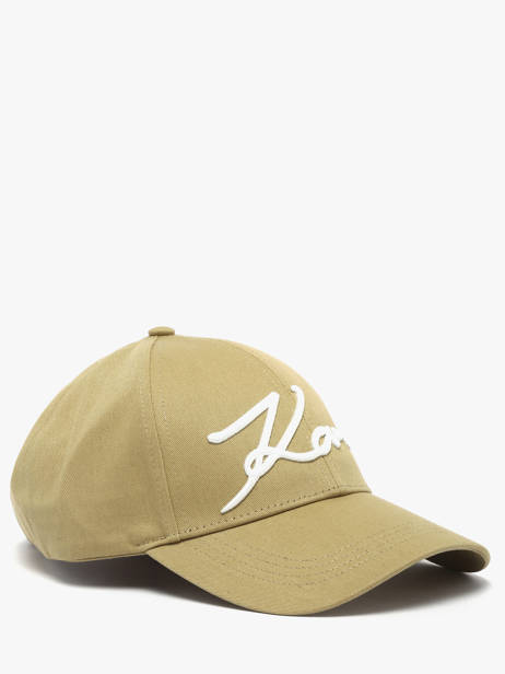 Casquette Signature Logo Karl lagerfeld Vert k signature B1W33009 vue secondaire 1