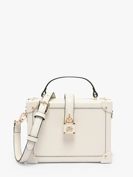 Sac Bandoulière K Autograph Cuir Karl lagerfeld Blanc k autograph B1W30100