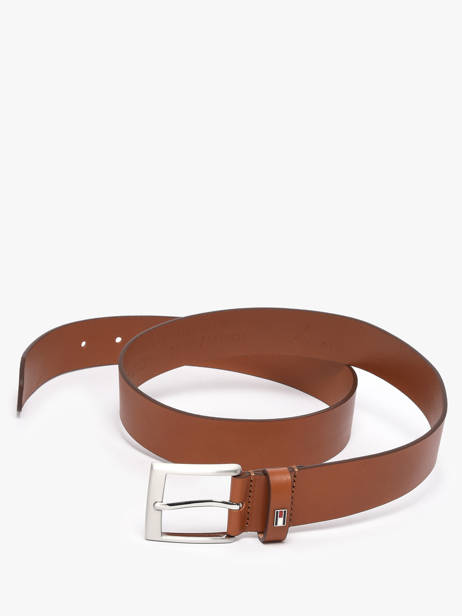 Ceinture Tommy hilfiger Marron adan AM13014 vue secondaire 3