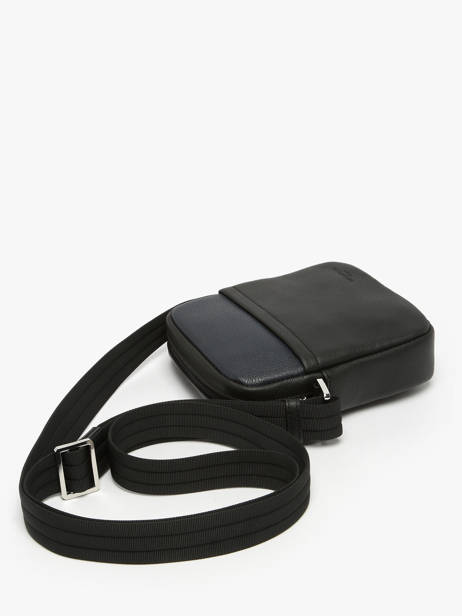 Sac Bandoulière S Bicolore Hexagona Noir duo 0686297 vue secondaire 2