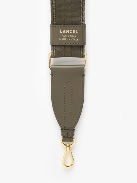 Bandoulière Amovible Bcbg Nylon Et Cuir Lancel Vert bcbg A13978 vue secondaire 1