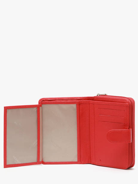 Portefeuille Confort Cuir Hexagona Rouge confort 461063 vue secondaire 2