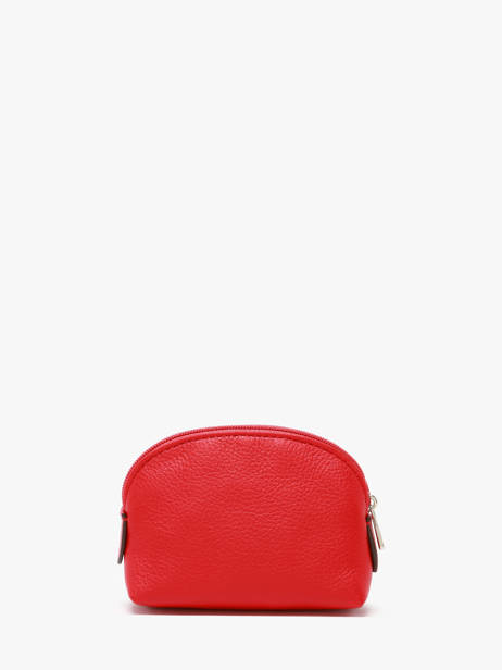 Porte-monnaie Confort Cuir Hexagona Rouge confort 460597 vue secondaire 2