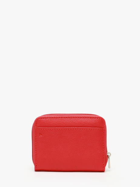 Porte-monnaie Confort Cuir Hexagona Rouge confort 463042 vue secondaire 2