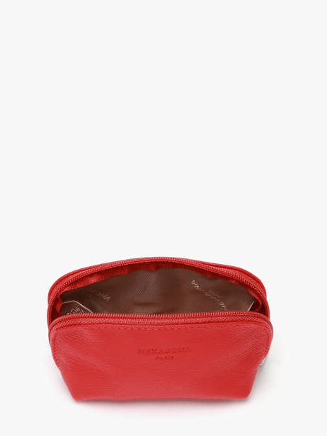 Porte-monnaie Confort Cuir Hexagona Rouge confort 467389 vue secondaire 1