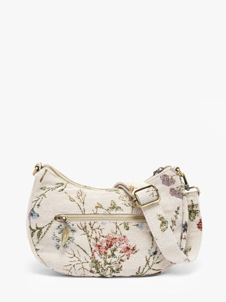 Sac Bandoulière Alocasia Coton Cuir Woomen Beige alocasia WALO18 vue secondaire 4