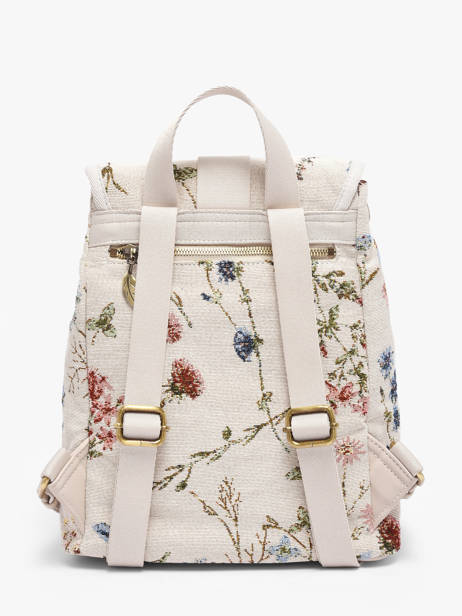Sac à Dos Cuir Woomen Beige alocasia WALO03 vue secondaire 4