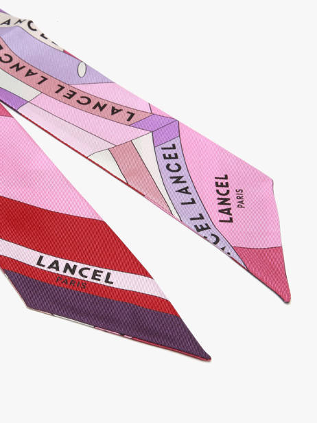 Ruban De Soie Parasol 82x5,5cm Lancel Multicolore charms A14131 vue secondaire 1