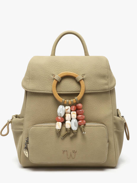 Sac à Dos Woomen Vert camomille pearl WCAE02