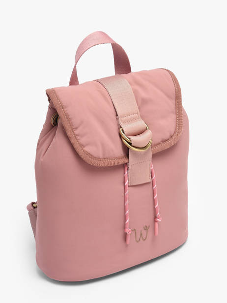 Sac à Dos Woomen Rose primevere WPRI03 vue secondaire 2