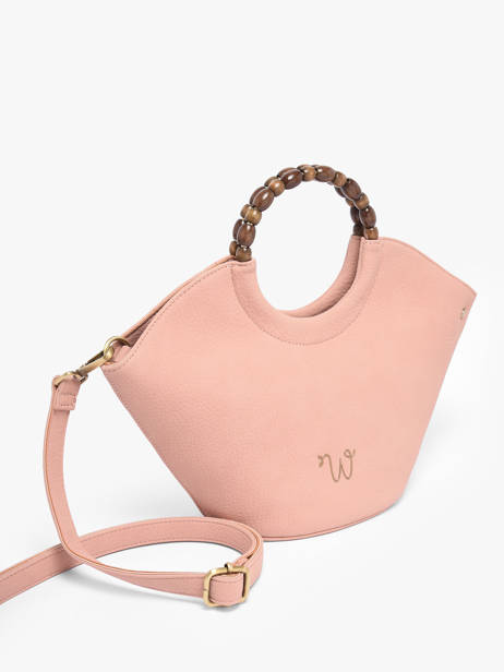 Sac Bandoulière Neflier Pearl Woomen Rose neflier pearl WNEP02 vue secondaire 3