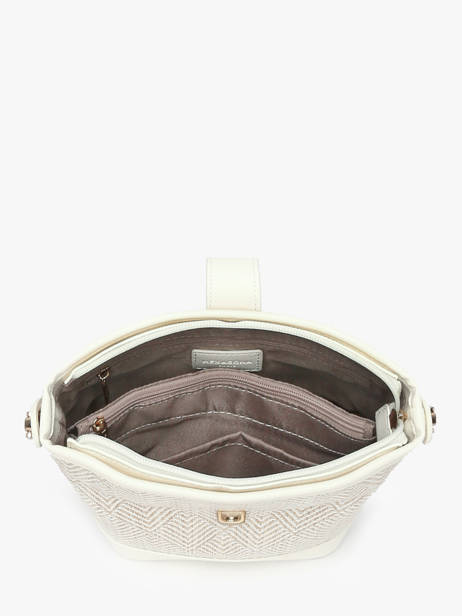 Sac Bandoulière Capri Hexagona Blanc capri 4020266 vue secondaire 2