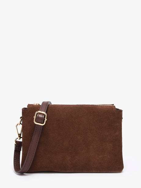 Sac Bandoulière Velvet Caviar Cuir Milano Marron velvet caviar VC24117