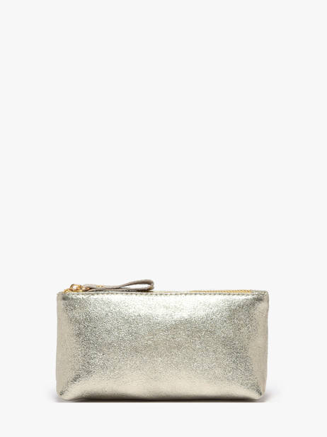 Trousse Nine Cuir Milano Argent nine NI22114