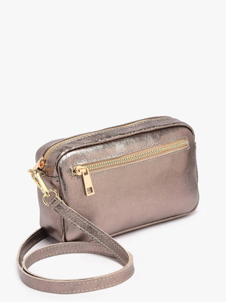 Sac Bandoulière Nine Cuir Milano Marron nine NI25115 vue secondaire 2