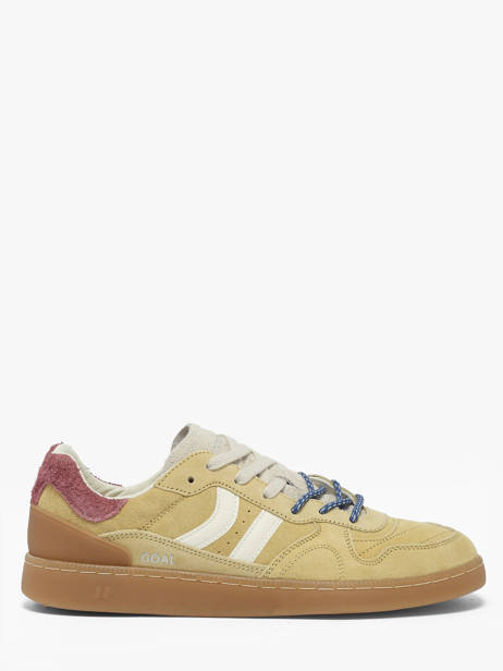 Sneakers En Cuir Coolway Jaune men 8693817