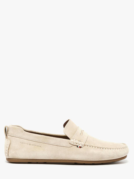Mocassins En Cuir Tommy hilfiger Beige men 5789ACI