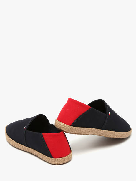 Espadrilles En Cuir Tommy hilfiger Bleu men 5792DW5 vue secondaire 2