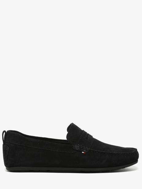 Mocassins En Cuir Tommy hilfiger Bleu men 5789DW5