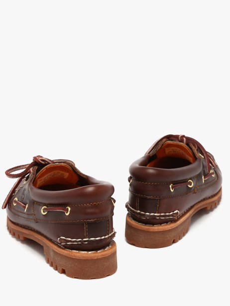 Chaussures Bateau En Cuir Timberland Marron women 13042141 vue secondaire 2