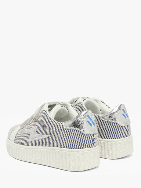 Sneakers Vanessa wu Bleu women BK2833BL vue secondaire 3
