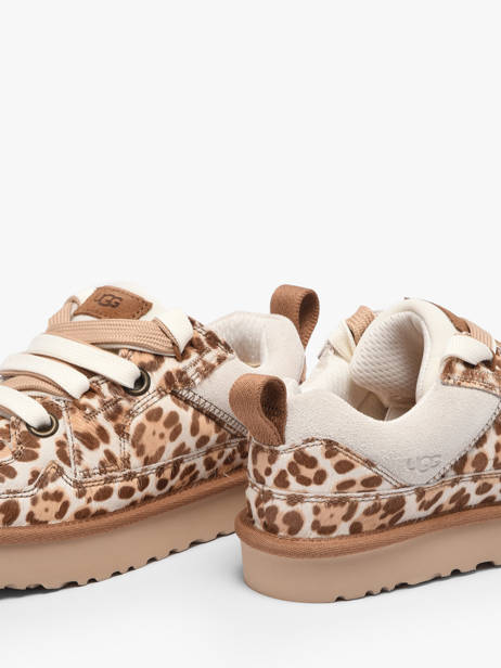 Sneakers Lo Lowmel Plains En Cuir Ugg Marron women 1181071 vue secondaire 2