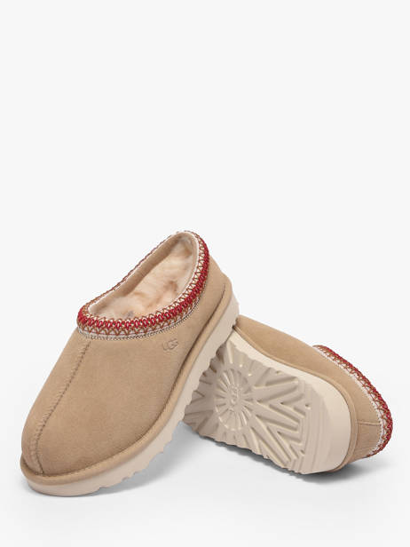 Chaussons Tasman Ii En Cuir Ugg Beige women 1174470 vue secondaire 2