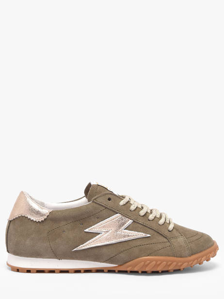 Sneakers Mary En Cuir Semerdjian Vert women MARYD280