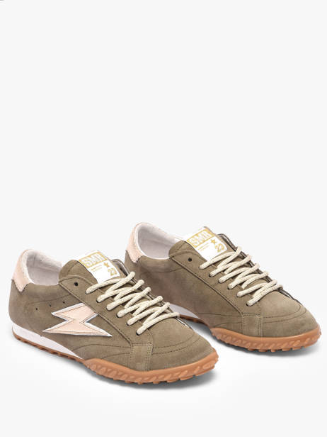 Sneakers Mary En Cuir Semerdjian Vert women MARYD280 vue secondaire 1