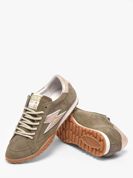 Sneakers Mary En Cuir Semerdjian Vert women MARYD280 vue secondaire 2