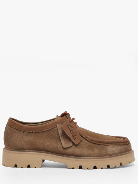 Chaussures Derbies En Cuir Clarks Marron men 26186419