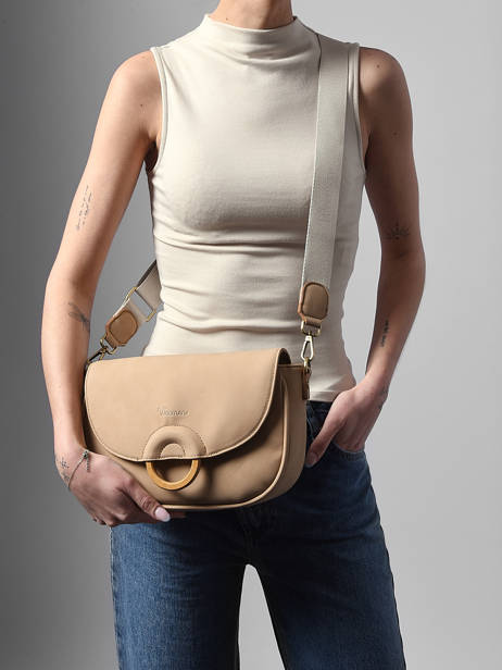 Sac Bandoulière M Crocus Woomen Beige crocus WCRO04 vue secondaire 1