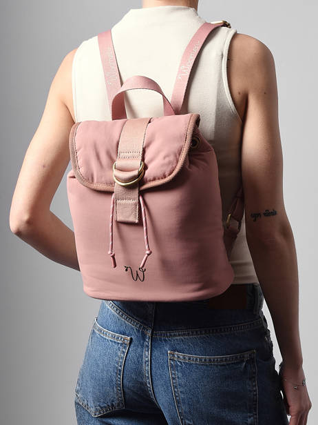 Sac à Dos Woomen Rose primevere WPRI03 vue secondaire 1