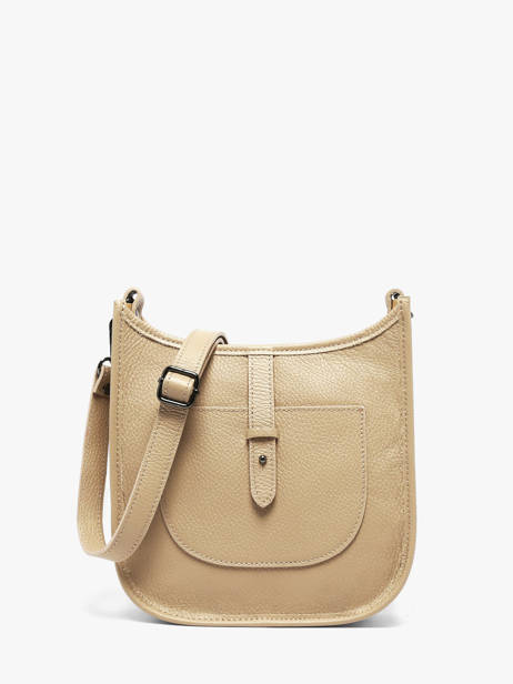 Sac Bandoulière Caviar Cuir Milano Beige caviar CA25067