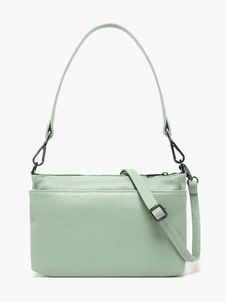 Sac Bandoulière Caviar Cuir Milano Vert caviar CA25066 vue secondaire 4