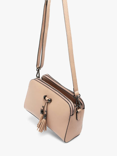 Sac Bandouliere Caviar Cuir Milano Beige caviar CA21101 vue secondaire 2