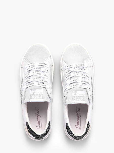 Sneakers Maya En Cuir Semerdjian Blanc women MAYAC782 vue secondaire 3