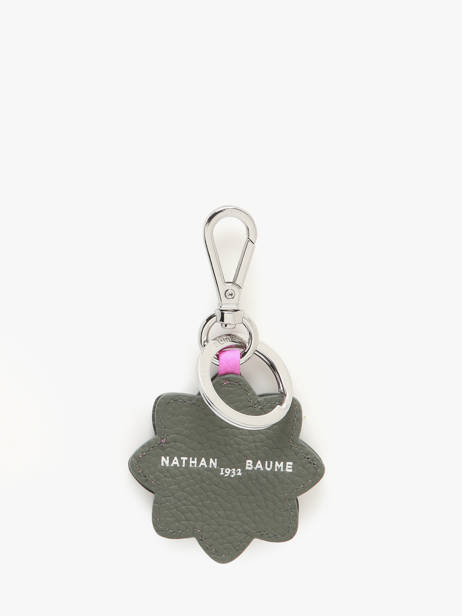 Porte-clefs Mandala Cuir Nathan baume Vert mandala M vue secondaire 2