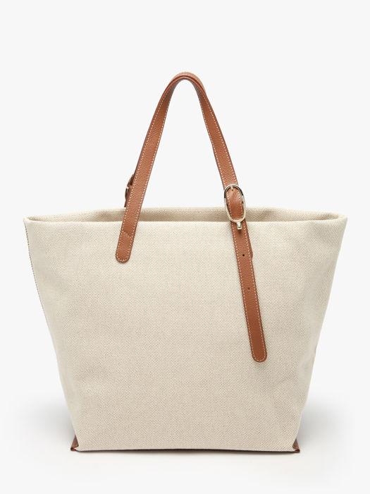 Longchamp Le foulonné toile Besaces Marron