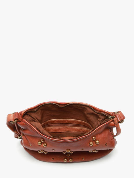 Sac Bandoulière Heritage Cuir Biba Marron heritage HIL2L vue secondaire 3